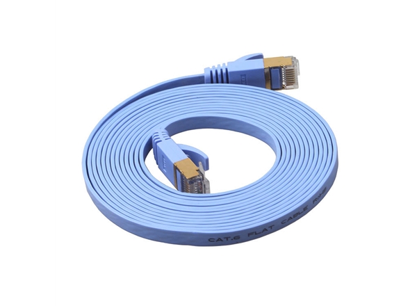 六類純銅屏蔽扁平網絡跳線無氧銅可過FLUKE