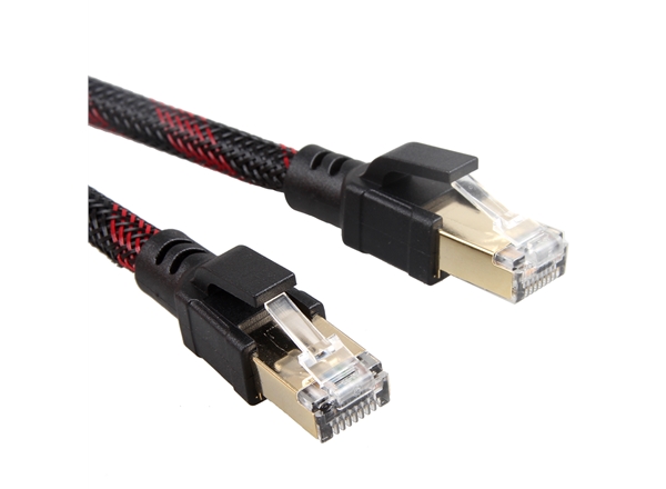 八類SFTP純銅雙屏（píng）蔽網線帶編織（zhī）網CE