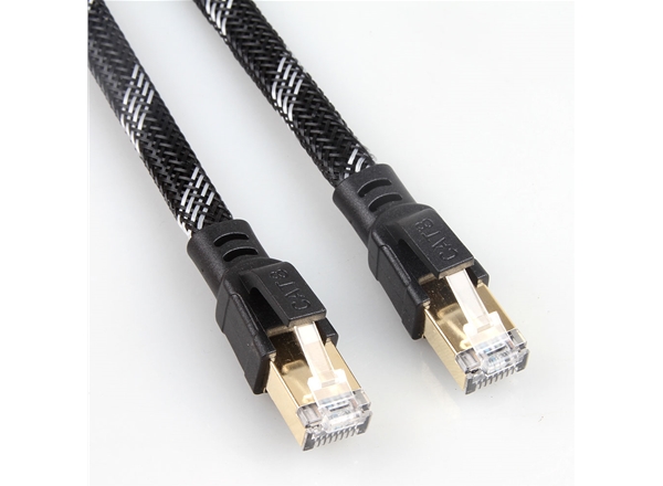 八（bā）類SFTP純銅扁平網線（xiàn）帶外編網